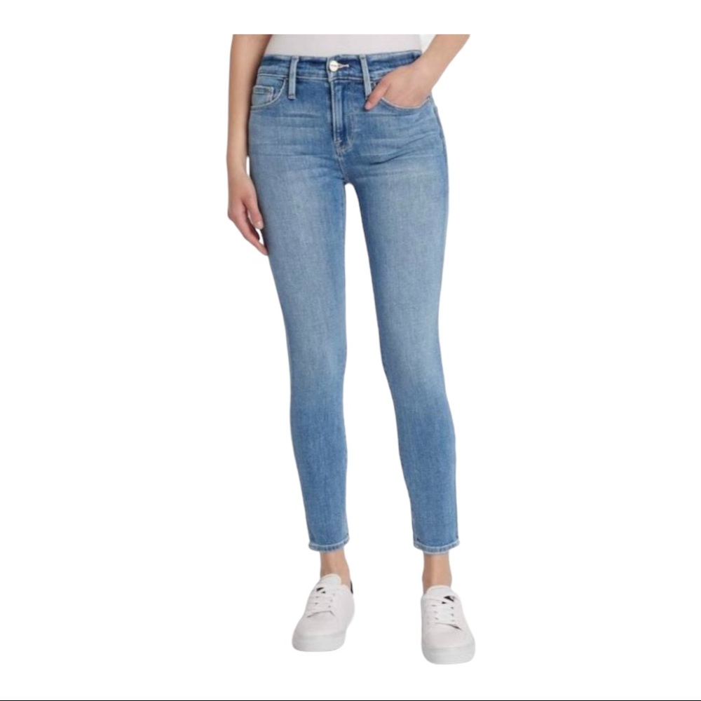 Frame Le Skinny de Jeanne Coupe Denim Sz 27